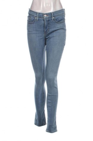 Blugi de femei Signature By Levi Strauss & Co, Mărime M, Culoare Albastru, Preț 74,81 Lei