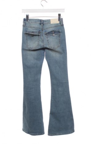 Blugi de femei Stradivarius, Mărime XS, Culoare Albastru, Preț 73,00 Lei