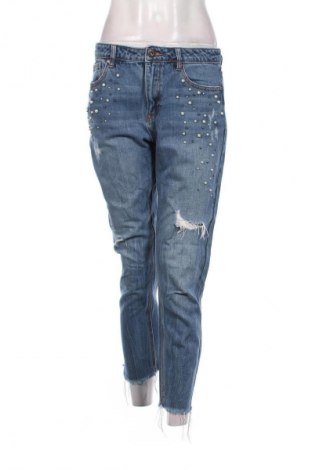 Damskie jeansy Stradivarius, Rozmiar M, Kolor Niebieski, Cena 95,99 zł