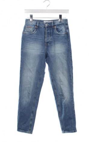 Blugi de femei Stradivarius, Mărime XS, Culoare Albastru, Preț 73,00 Lei