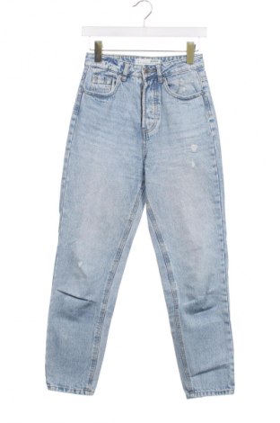 Damskie jeansy Stradivarius, Rozmiar XS, Kolor Niebieski, Cena 35,99 zł