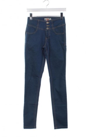Damskie jeansy Terranova, Rozmiar XS, Kolor Niebieski, Cena 67,41 zł
