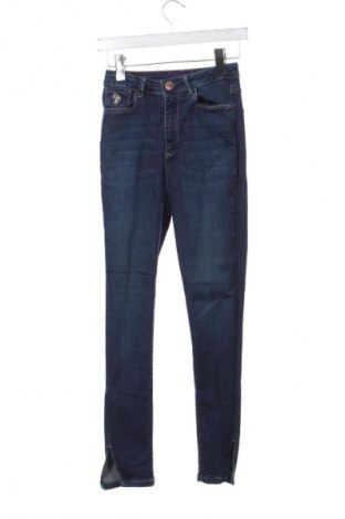 Damskie jeansy U.S. Polo Assn., Rozmiar XS, Kolor Niebieski, Cena 176,97 zł