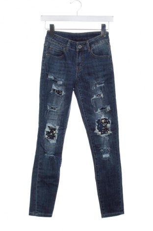 Damskie jeansy Unbranded, Rozmiar XS, Kolor Niebieski, Cena 68,33 zł