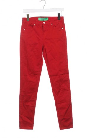 Női farmernadrág United Colors Of Benetton, Méret S, Szín Piros, Ár 5 089 Ft