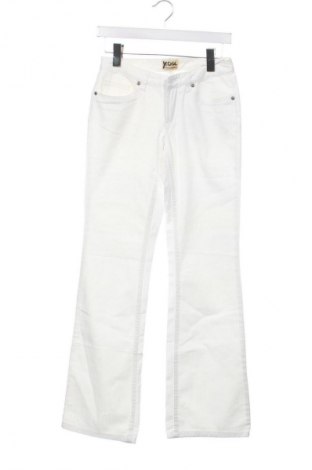 Blugi de femei Y.O.U, Mărime XS, Culoare Alb, Preț 116,00 Lei