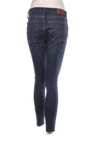 Blugi de femei Zara, Mărime M, Culoare Albastru, Preț 88,99 Lei