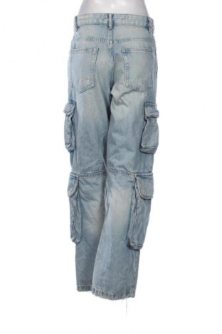 Damskie jeansy Zara, Rozmiar S, Kolor Niebieski, Cena 63,62 zł