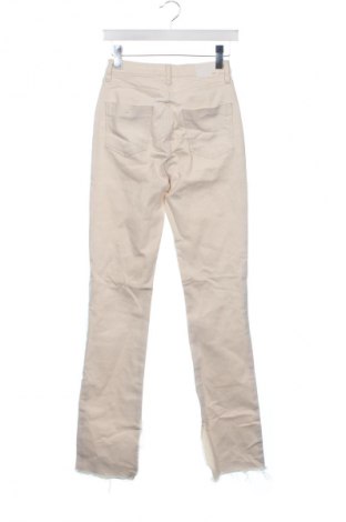 Blugi de femei Zara, Mărime XS, Culoare Bej, Preț 88,99 Lei