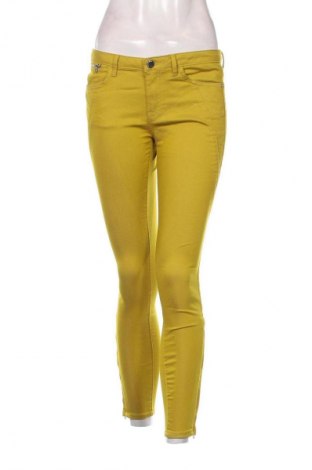 Blugi de femei Zara, Mărime M, Culoare Galben, Preț 88,99 Lei