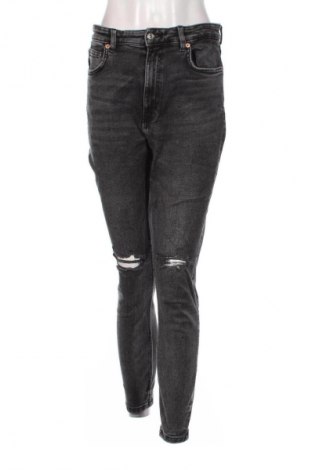 Damskie jeansy Zara, Rozmiar L, Kolor Szary, Cena 88,99 zł