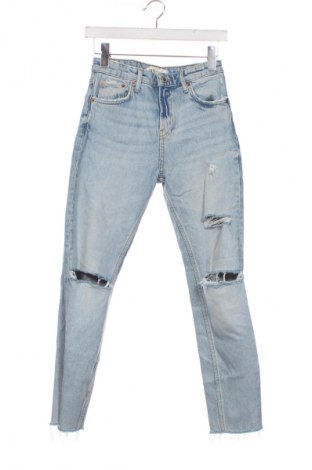 Γυναικείο Τζίν Zara, Μέγεθος XS, Χρώμα Μπλέ, Τιμή 17,99 €