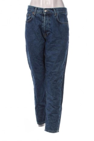 Damskie jeansy Zara, Rozmiar XL, Kolor Niebieski, Cena 88,99 zł