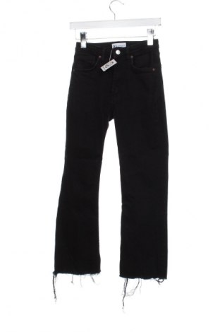Blugi de femei Zara, Mărime XXS, Culoare Negru, Preț 157,67 Lei
