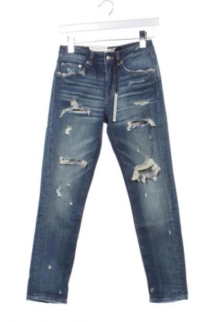 Blugi de femei Zara, Mărime XS, Culoare Albastru, Preț 198,74 Lei