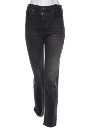 Дамски дънки Zara, Размер XS, Цвят Черен, Цена 27,16 лв.