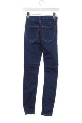 Damskie jeansy Zara, Rozmiar XS, Kolor Niebieski, Cena 88,99 zł