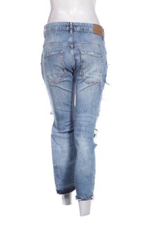 Blugi de femei Zara Man, Mărime M, Culoare Albastru, Preț 68,30 Lei