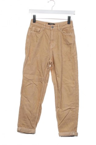 Damen Cordhose Bershka, Größe XS, Farbe Beige, Preis € 14,83