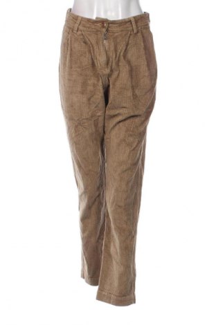 Pantaloni de velvet de femei Deus Ex Machina, Mărime S, Culoare Maro, Preț 169,57 Lei