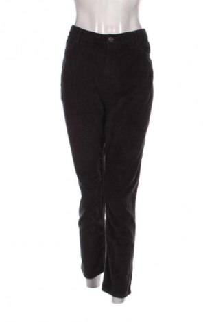 Pantaloni de velvet de femei Fat Face, Mărime L, Culoare Negru, Preț 124,99 Lei