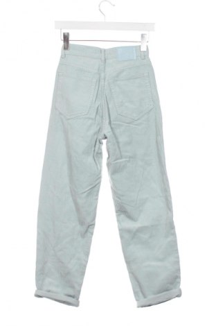 Női kordbársony nadrág Pull&Bear, Méret XXS, Szín Kék, Ár 6 007 Ft