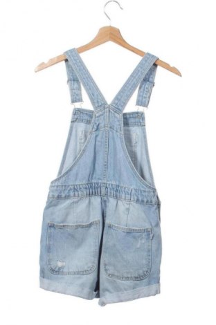 Kurzer Damenoverall Bershka, Größe XS, Farbe Blau, Preis € 23,02