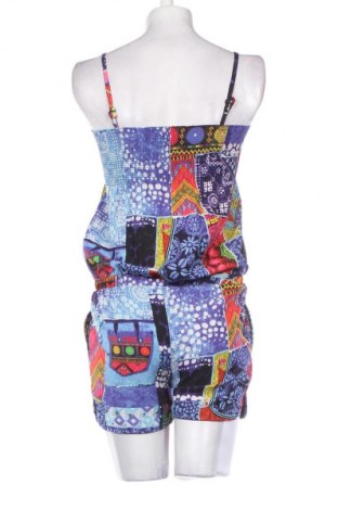 Дамски къс гащеризон Desigual, Размер M, Цвят Многоцветен, Цена 62,99 лв.