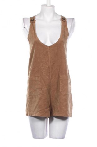 Salopetă scurtă de damă Unbranded, Mărime L, Culoare Maro, Preț 127,99 Lei