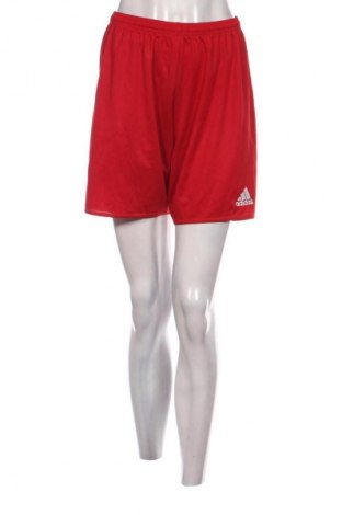 Γυναικείο κοντό παντελόνι Adidas, Μέγεθος M, Χρώμα Κόκκινο, Τιμή 21,99 €