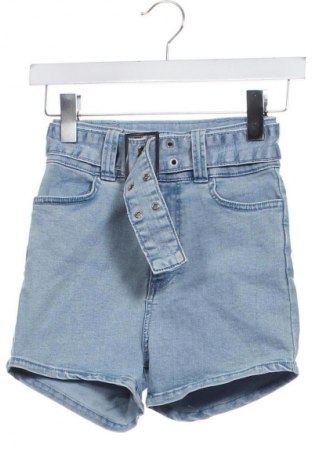 Pantaloni scurți de femei Bershka, Mărime XXS, Culoare Albastru, Preț 61,22 Lei