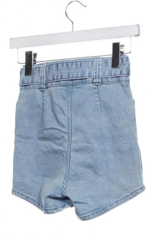 Pantaloni scurți de femei Bershka, Mărime XXS, Culoare Albastru, Preț 61,22 Lei