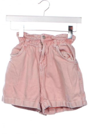 Дамски къс панталон Bershka, Размер XXS, Цвят Пепел от рози, Цена 19,00 лв.