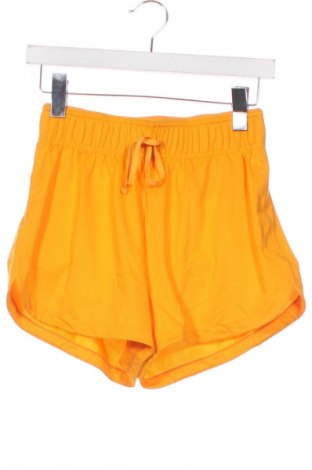 Дамски къс панталон H&M Sport, Размер XS, Цвят Жълт, Цена 19,00 лв.