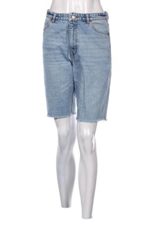 Pantaloni scurți de femei Monki, Mărime M, Culoare Albastru, Preț 91,09 Lei