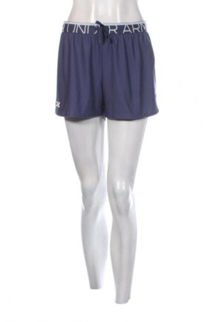 Γυναικείο κοντό παντελόνι Under Armour, Μέγεθος L, Χρώμα Μπλέ, Τιμή 21,99 €