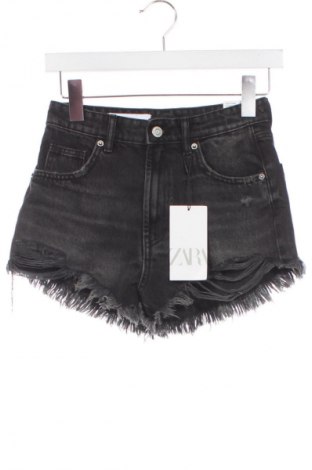 Γυναικείο κοντό παντελόνι Zara, Μέγεθος XXS, Χρώμα Μαύρο, Τιμή 24,23 €
