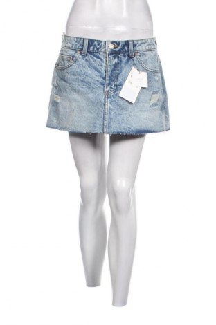 Pantaloni scurți de femei Zara, Mărime L, Culoare Albastru, Preț 109,68 Lei