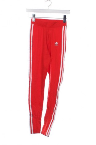 Damen Leggings Adidas, Größe XXS, Farbe Rot, Preis 23,99 €