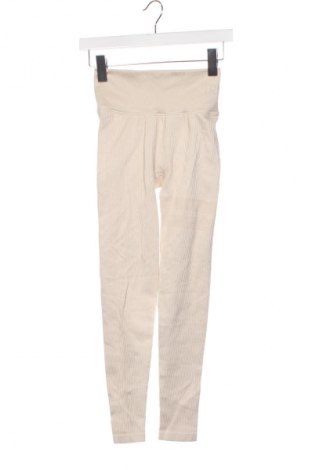 Damskie legginsy Stronger, Rozmiar XS, Kolor ecru, Cena 111,99 zł