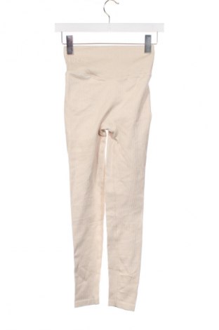 Damskie legginsy Stronger, Rozmiar XS, Kolor ecru, Cena 111,99 zł