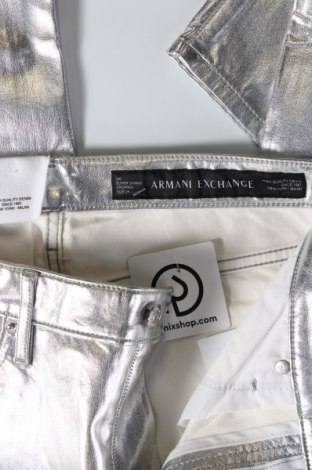 Damskie spodnie Armani Exchange, Rozmiar M, Kolor Srebrzysty, Cena 669,99 zł
