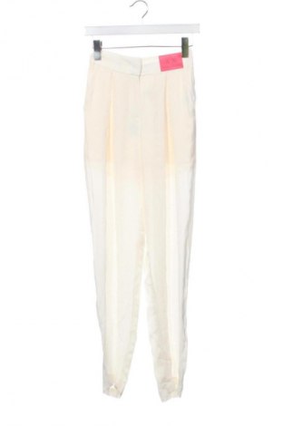 Damskie spodnie Armani Exchange, Rozmiar XXS, Kolor ecru, Cena 769,99 zł