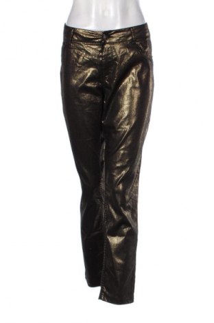Pantaloni de femei B.Young, Mărime XXL, Culoare Auriu, Preț 92,38 Lei