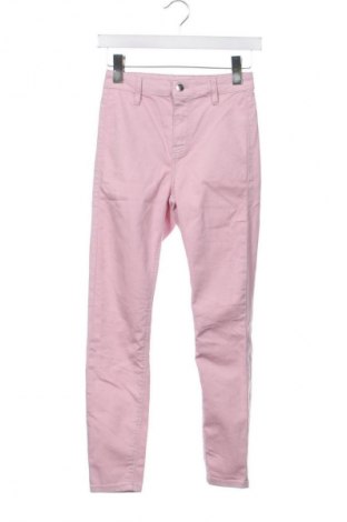Pantaloni de femei Bershka, Mărime XS, Culoare Roz, Preț 71,93 Lei