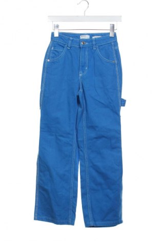 Női nadrág Bershka, Méret XS, Szín Kék, Ár 6 019 Ft