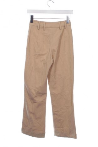 Damskie spodnie Bershka, Rozmiar XS, Kolor Beżowy, Cena 38,99 zł