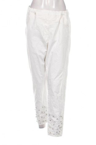 Дамски панталон Bpc Bonprix Collection, Размер XXL, Цвят Бял, Цена 29,99 лв.