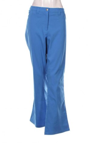 Damskie spodnie Bpc Bonprix Collection, Rozmiar XXL, Kolor Niebieski, Cena 68,33 zł