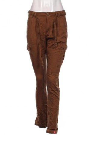 Damskie spodnie Edc By Esprit, Rozmiar M, Kolor Brązowy, Cena 305,99 zł